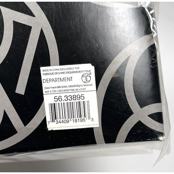 DEPARTMENT 56 String of 10 Jack O'Lantern Pumpkin Paper Globe Lights WORK *READ* - Picture 8 of 8